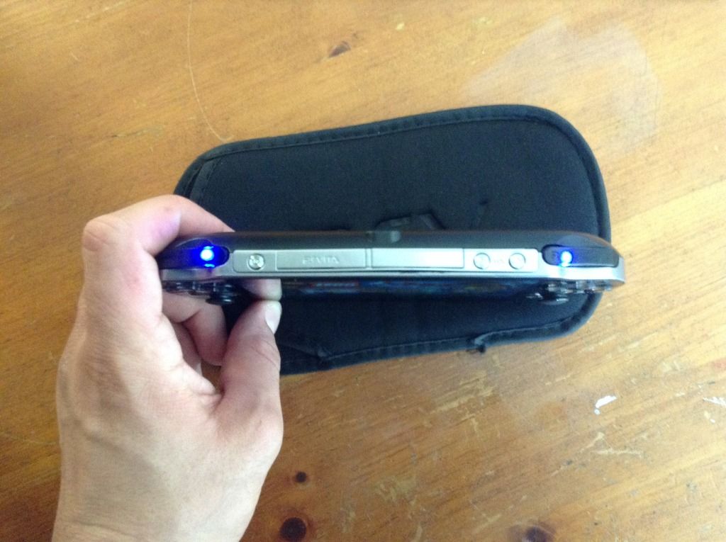 Ps vita led mod using transistor